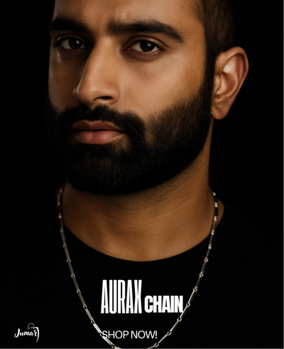 Stainless Steel Silver Rice Chain For Men and Boys